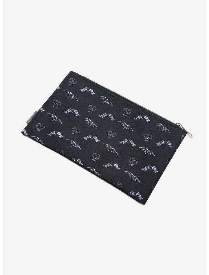 Hot Sale 😀 Loungefly The Nightmare Before 🎅 Christmas Jack & Sally Grave Date Makeup Bag 👍 - Image 2