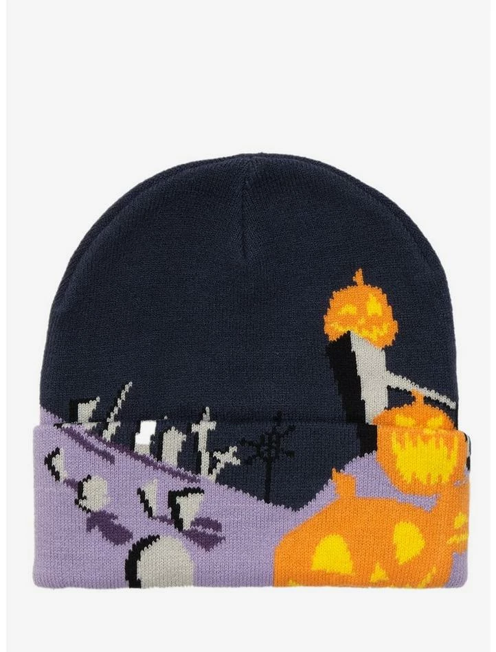 Flash Sale 𧨠The Nightmare Before π
Christmas Graveyard Spiral Hill Beanie π - Image 2