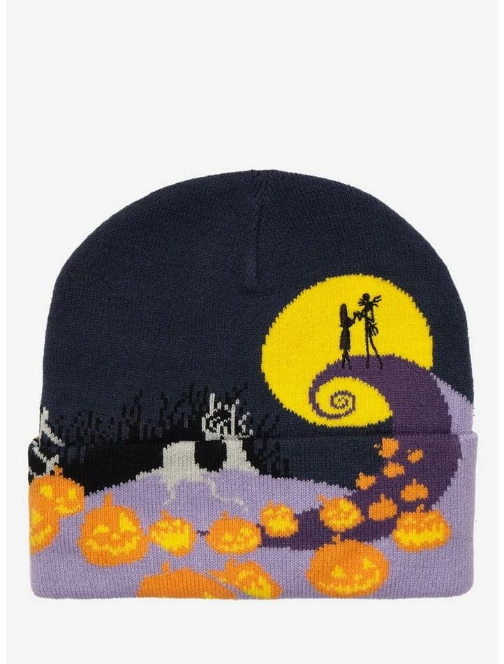 Flash Sale 𧨠The Nightmare Before π
Christmas Graveyard Spiral Hill Beanie π