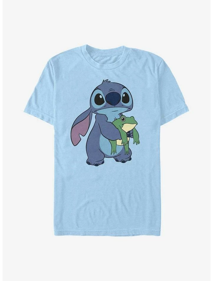 Buy โ๏ธ Extra Soft Disney Lilo & Stitch Stitch Froggie T-Shirt ๐ฅฐ