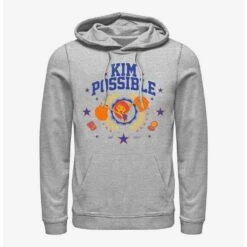 Best Pirce 🌟 Disney Kim Possible Kp Collegiate Hoodie 🤩