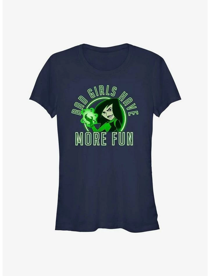 Outlet ✔️ Disney Kim Possible Shego Bad Girl's T-Shirt ⭐