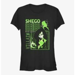 Best Sale 🔔 Disney Kim Possible Shego Techwear Girl's T-Shirt 🔔