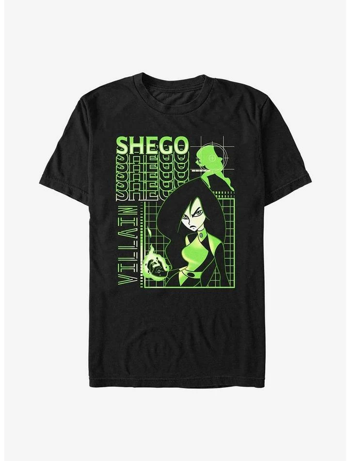 Top 10 ๐ฅฐ Disney Kim Possible Shego Techwear T-Shirt ๐