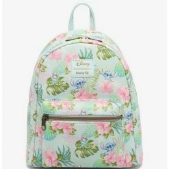 Wholesale ⌛ Loungefly Disney Lilo & Stitch Tropical Friends Mini 🎒 Backpack 👏