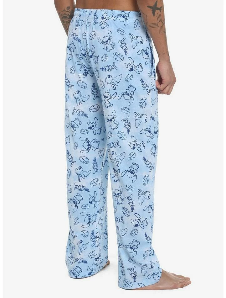 Top 10 ๐ Disney Lilo & Stitch Sketch Pajama Pants ๐ - Image 2