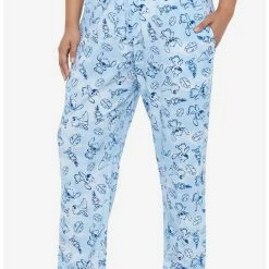 Flash Sale 🛒 Disney Lilo & Stitch Sketch Pajama Pants Plus Size ❤️