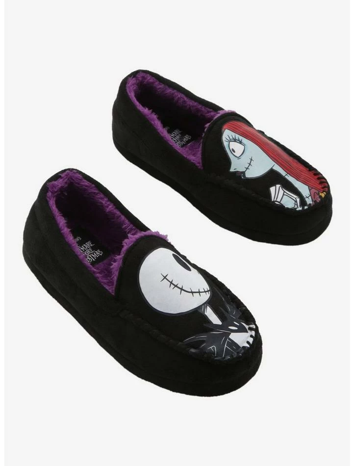 Best deal 😀 The Nightmare Before 🔔 Christmas Jack & Sally Slippers 🔔 - Image 2
