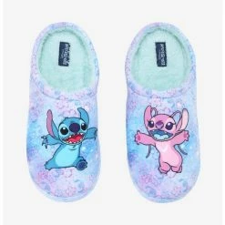 Cheapest 😍 Disney Lilo & Stitch Angel & Stitch Slippers 🎉