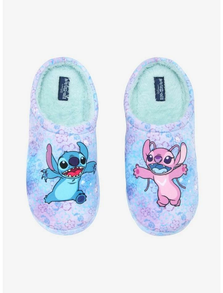 Cheapest 😍 Disney Lilo & Stitch Angel & Stitch Slippers 🎉