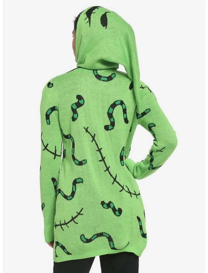 Deals 🌟 The Nightmare Before 🎁 Christmas Oogie Boogie Drape 👧 Girls Cardigan 😉 - Image 3