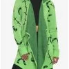 Deals 🌟 The Nightmare Before 🎁 Christmas Oogie Boogie Drape 👧 Girls Cardigan 😉