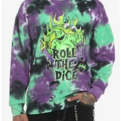 Top 10 💯 The Nightmare Before 🎅 Christmas Oogie Boogie Dice Tie-Dye Sweatshirt 😀