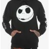 Coupon 🛒 The Nightmare Before 🎄 Christmas Jack Jumbo Head Hoodie 😍