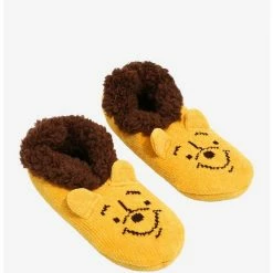 Deals 😍 Disney Winnie The Pooh Cozy Slipper 🧦 Socks 🌟