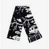 Best Pirce 🤩 The Nightmare Before 🎅 Christmas Graveyard Scarf 🔔
