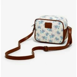 Discount ✨ Loungefly Disney Lilo & Stitch Cream & Brown Camera Bag 🤩
