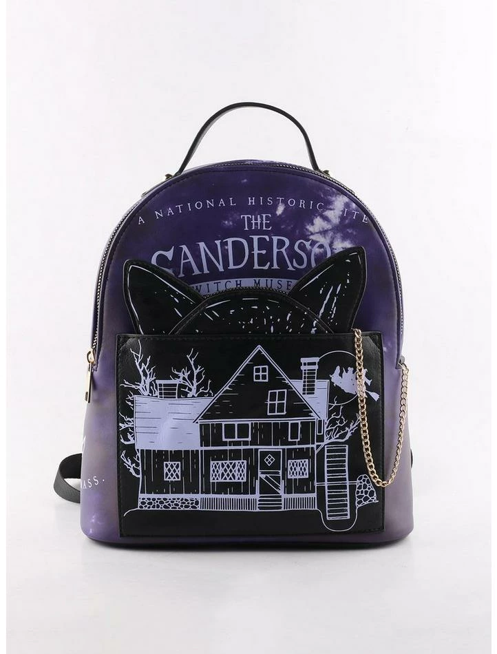 Flash Sale ๐ Disney Hocus Pocus Sanderson Museum Binx Mini ๐ Backpack ๐