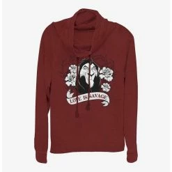 Top 10 🌟 Disney The Lion King Love Is Savage 👧 Girls Cowl Neck Long Sleeve Top 🛒