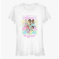 Promo 🤩 Disney Princesses Bloom And Grow 👧 Girls T-Shirt 🛒