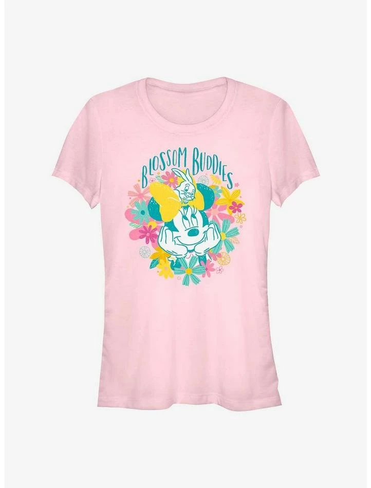 New ๐ Disney Minnie Mouse Blossom Minnie ๐ง Girls T-Shirt ๐