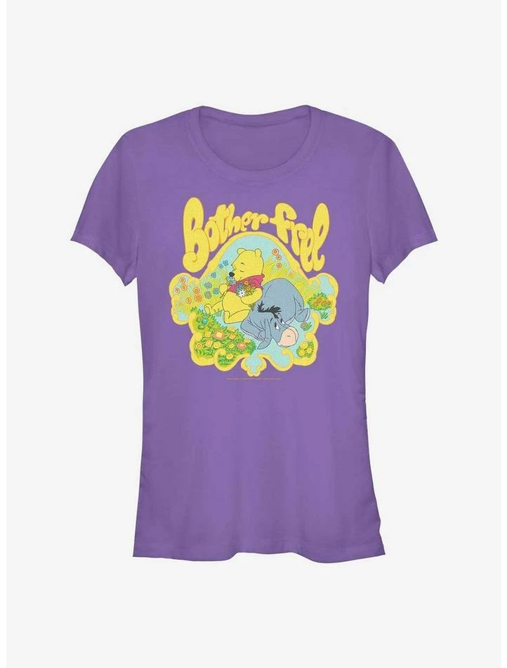New โญ Disney Winnie The Pooh Bother Free ๐ง Girls T-Shirt ๐งจ