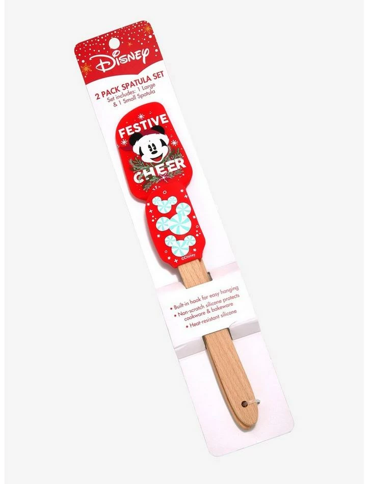 Best Sale 🛒 Disney Mickey Mouse Festive Cheer Spatula Set ⌛ - Image 3