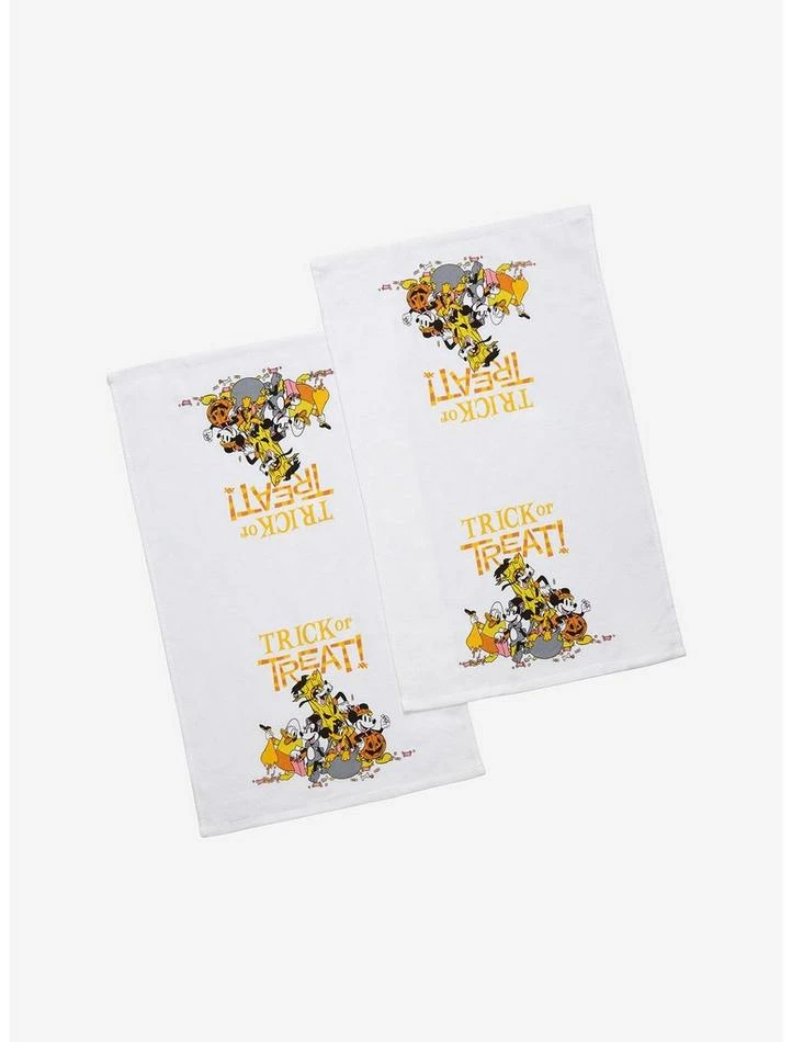 Promo ๐งจ Disney Mickey Mouse And Friends Trick Or Treat Towel Set ๐ฏ - Image 2