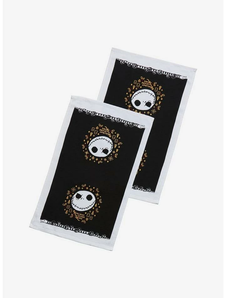 Coupon 😉 The Nightmare Before 🎁 Christmas Scare King Kitchen Towel Set 👍 - Image 3