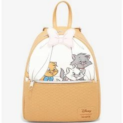 Hot Sale 🧨 Loungefly Disney The Aristocats Kittens Basket Mini 🎒 Backpack 👍