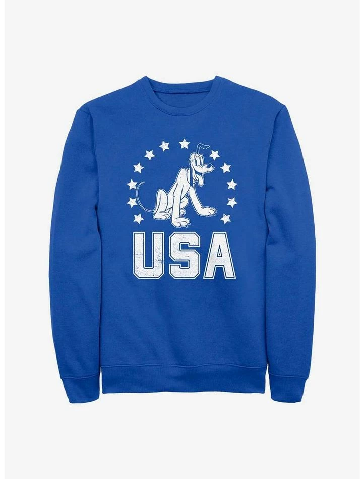 Best deal 😍 Disney Pluto Usa Sweatshirt 🔔