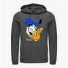 New 🎁 Disney Donald Duck Big Face Hoodie 😉