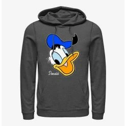 New 🎁 Disney Donald Duck Big Face Hoodie 😉