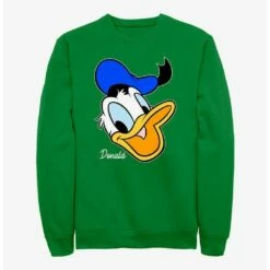 Best Sale 😍 Disney Donald Duck Big Face Sweatshirt ✔️