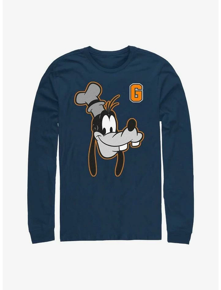Flash Sale 🎁 Disney Goofy Letter Goof Long-Sleeve T-Shirt 🎁