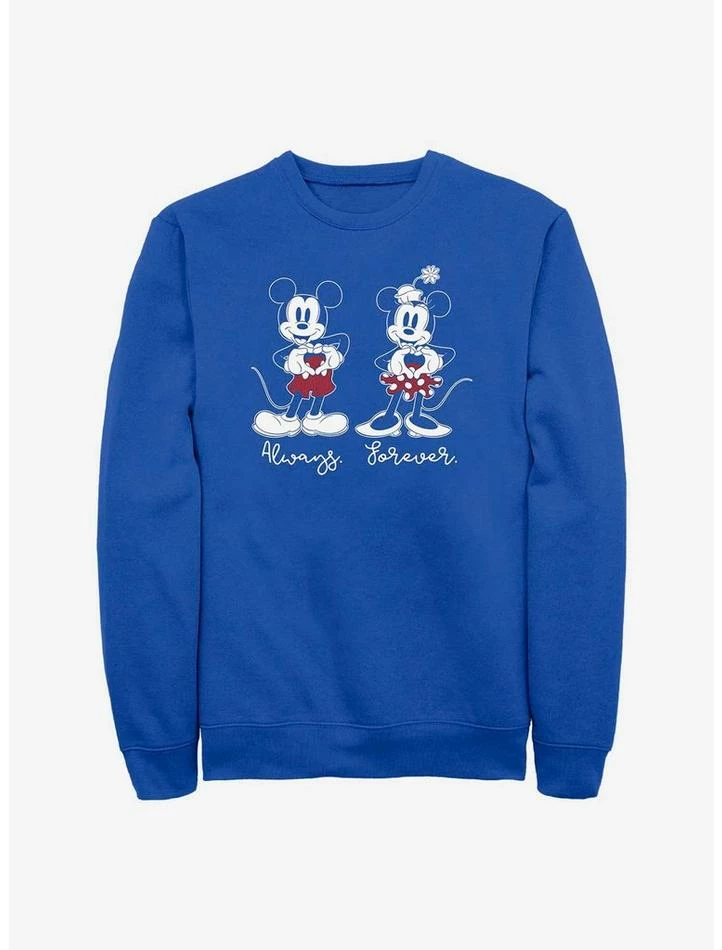 Wholesale โ Disney Mickey Mouse Always Forever Sweatshirt ๐