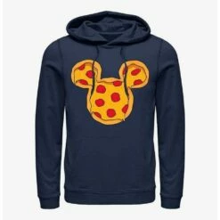 Promo ✔️ Disney Mickey Mouse Pizza Ears Hoodie ✔️
