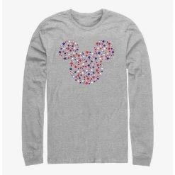Top 10 😉 Disney Mickey Mouse Stars And Ears Long-Sleeve T-Shirt 💯