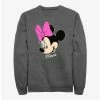 Brand new 🔥 Disney Minnie Mouse Minnie Big Face Sweatshirt 🔥