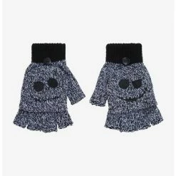Cheap 🎉 The Nightmare Before 🔔 Christmas Jack Convertible Gloves 💯