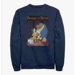 Cheapest 🤩 Disney Beauty and the Beast Beauty Poster Sweatshirt 🌟