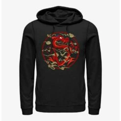Promo 🧨 Disney Mulan Serpentine Salvation Hoodie ❤️