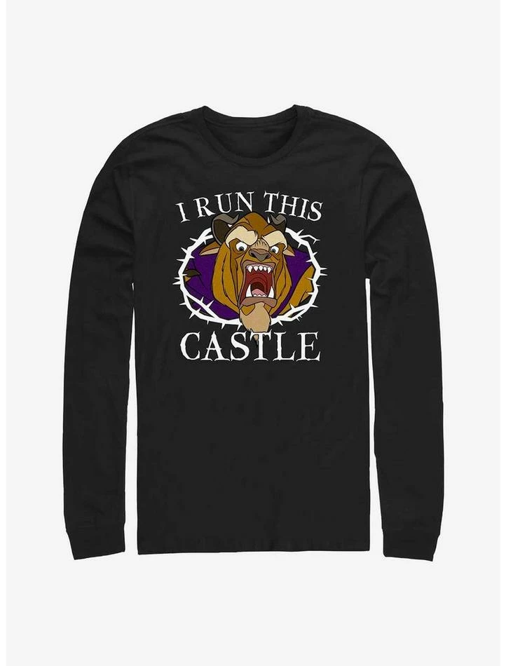 Top 10 ❤️ Disney Beauty and the Beast Castle Long-Sleeve T-Shirt ✨