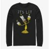 Wholesale 🧨 Disney Beauty and the Beast It's Lit Long-Sleeve T-Shirt 👍