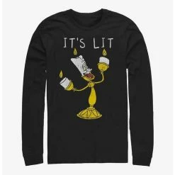 Wholesale 🧨 Disney Beauty and the Beast It's Lit Long-Sleeve T-Shirt 👍