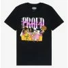 Outlet ✨ Disney The Proud Family Group Portrait Boyfriend Fit 👧 Girls T-Shirt 😉