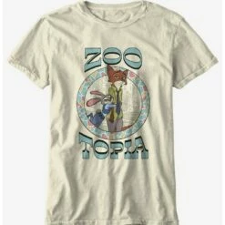 Deals 🌟 Disney Zootopia Duo Boyfriend Fit 👧 Girls T-Shirt ✨
