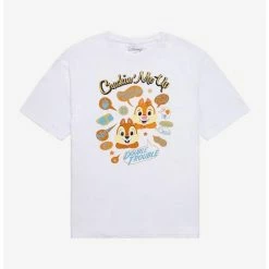 Best deal 🎉 Disney Chip 'N' Dale Speech Bubbles Boyfriend Fit 👧 Girls T-Shirt 👍