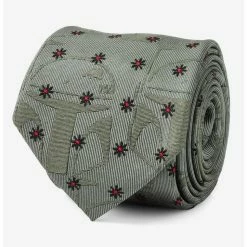 New ๐ Star Wars The Book of Boba Fett Green Motif Men's Tie โญ