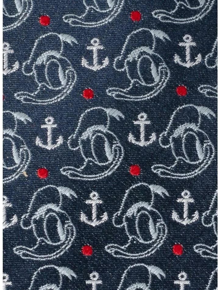 Flash Sale ๐งจ Disney Donald Duck Anchor Navy Blue Men's Tie ๐ฅ - Image 4